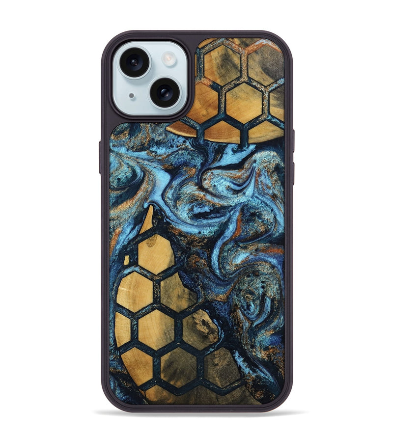 iPhone 15 Plus Wood Phone Case - Madison (Pattern, 802463)