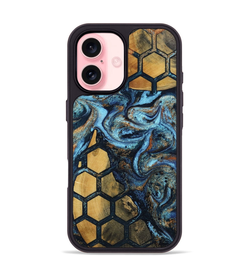iPhone 16 Wood Phone Case - Madison (Pattern, 802463)