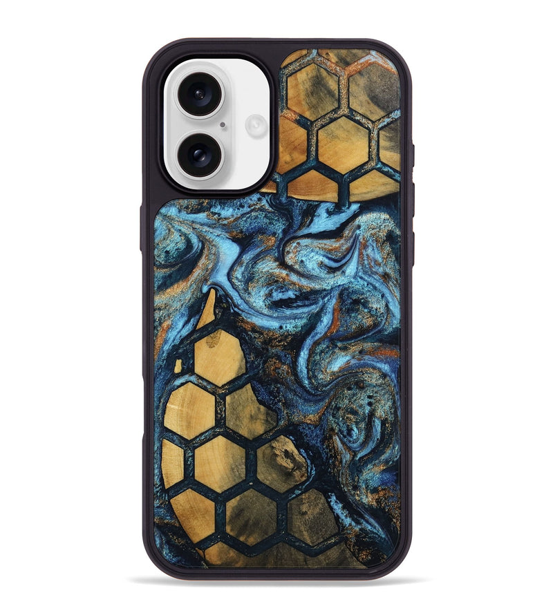 iPhone 16 Plus Wood Phone Case - Madison (Pattern, 802463)