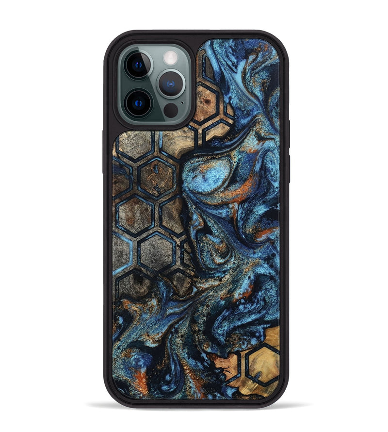 iPhone 12 Pro Max Wood Phone Case - Arlie (Pattern, 802465)