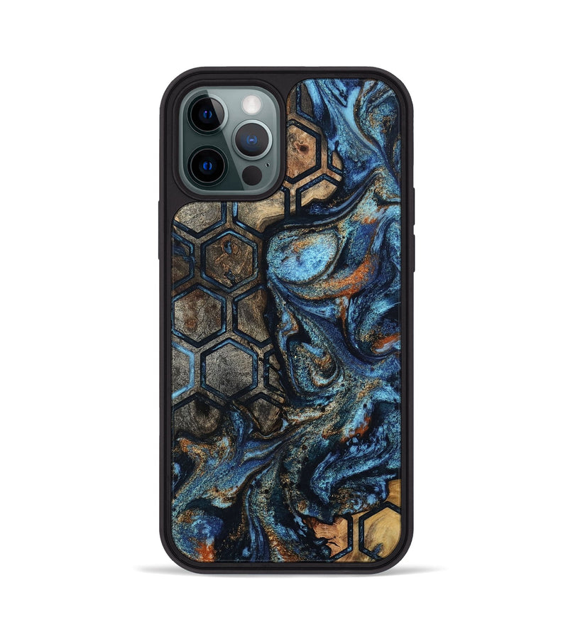 iPhone 12 Pro Wood Phone Case - Arlie (Pattern, 802465)
