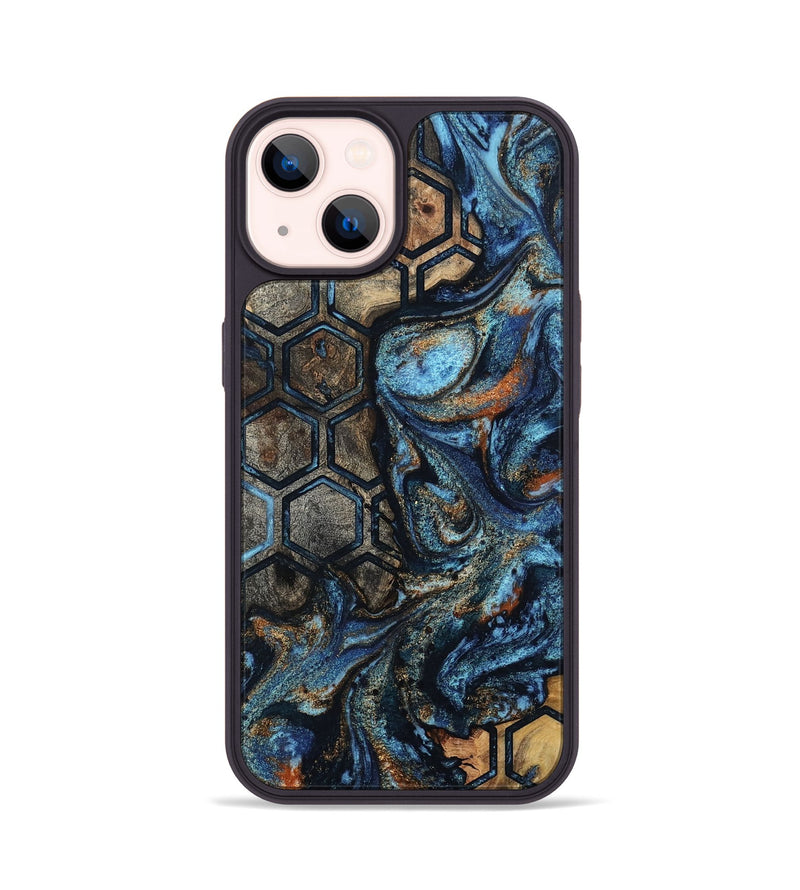 iPhone 14 Wood Phone Case - Arlie (Pattern, 802465)