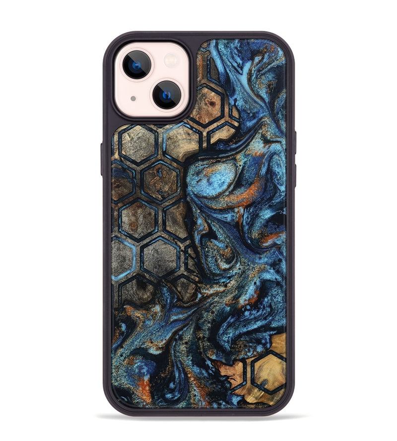 iPhone 14 Plus Wood Phone Case - Arlie (Pattern, 802465)