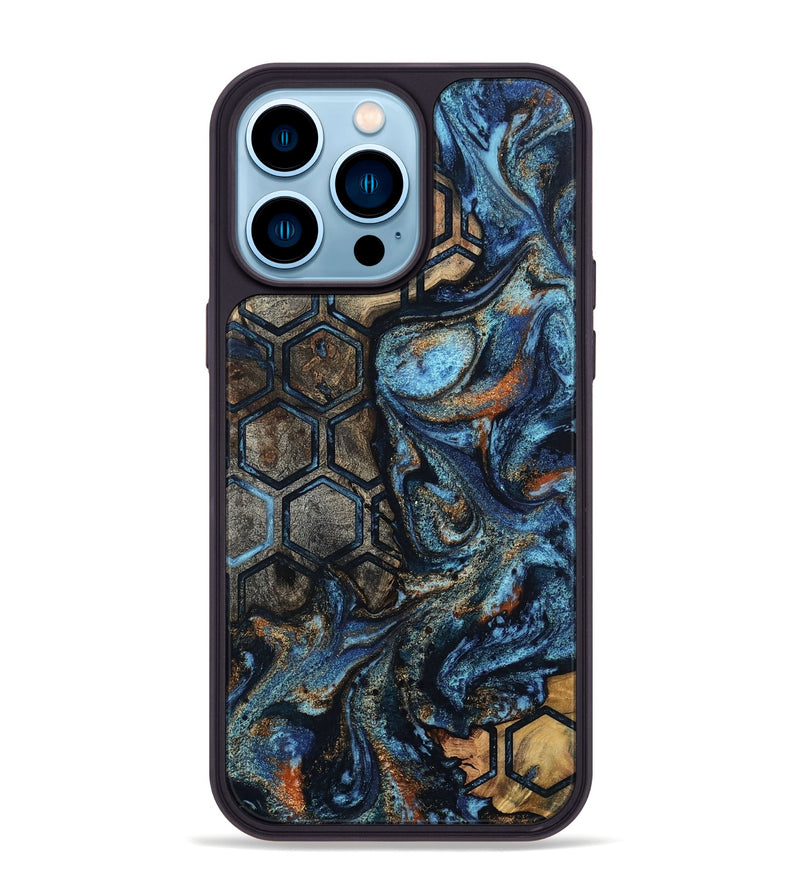 iPhone 14 Pro Max Wood Phone Case - Arlie (Pattern, 802465)