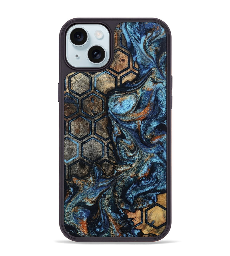 iPhone 15 Plus Wood Phone Case - Arlie (Pattern, 802465)