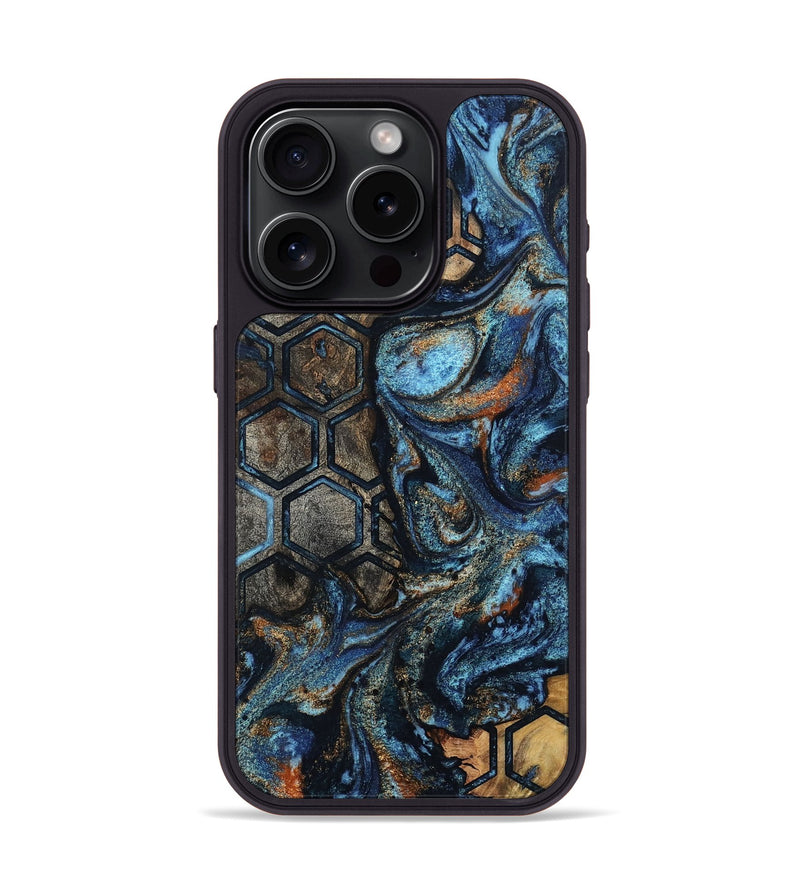 iPhone 15 Pro Wood Phone Case - Arlie (Pattern, 802465)