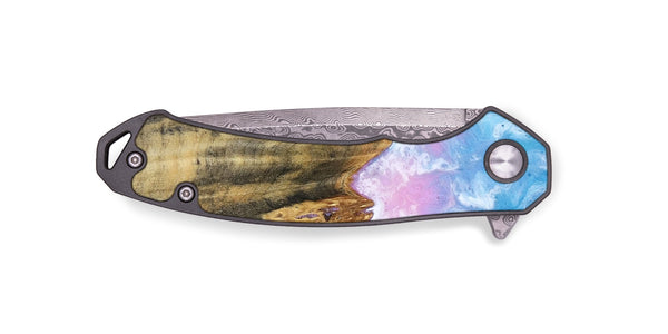 EDC Wood Pocket Knife - Grey (Coastal, 802469)