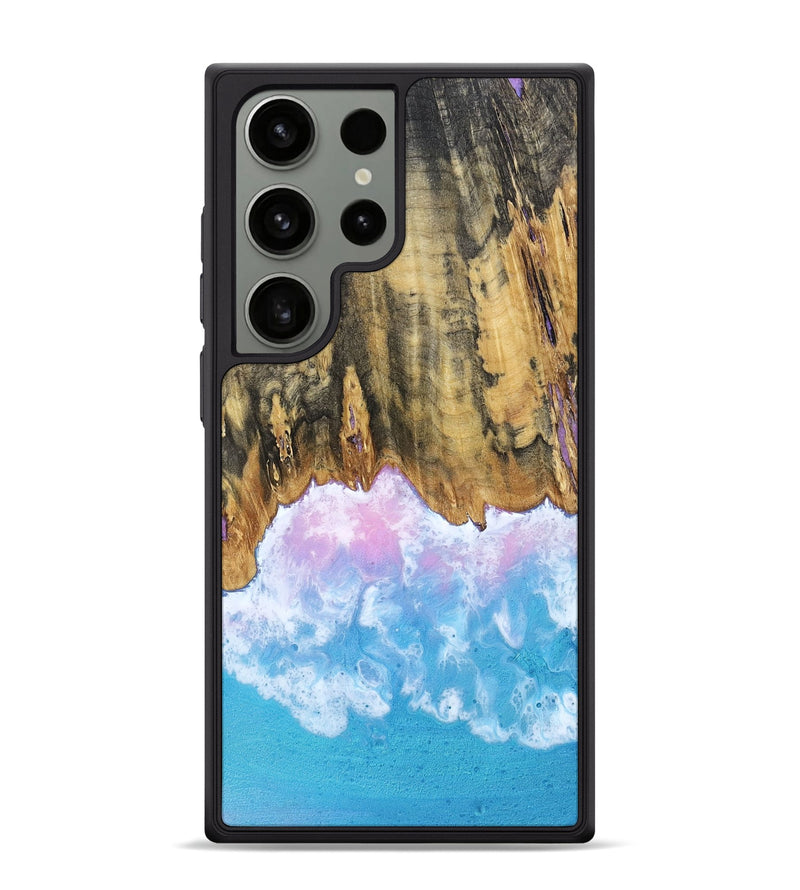 Galaxy S24 Ultra Wood Phone Case - Grey (Coastal, 802469)