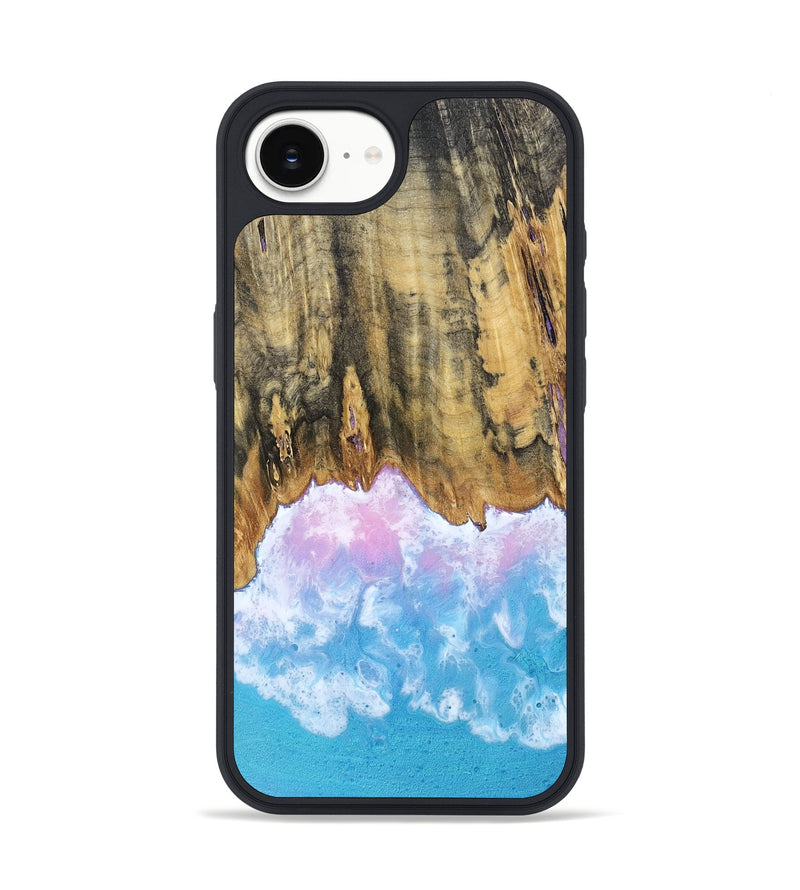 iPhone 16e Wood Phone Case - Grey (Coastal, 802469)