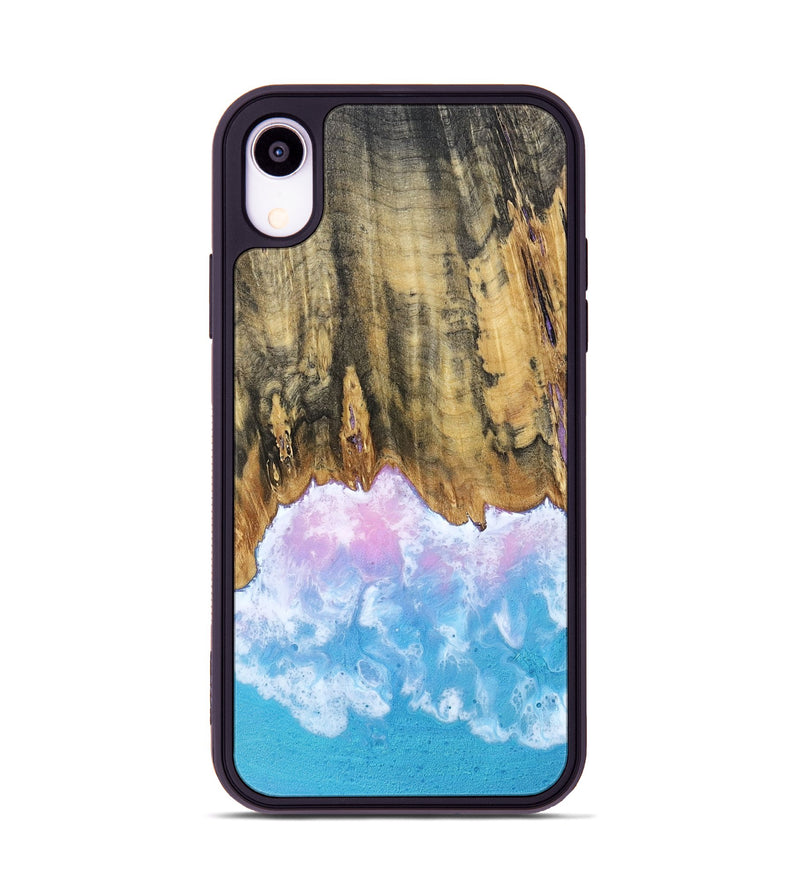 iPhone Xr Wood Phone Case - Grey (Coastal, 802469)