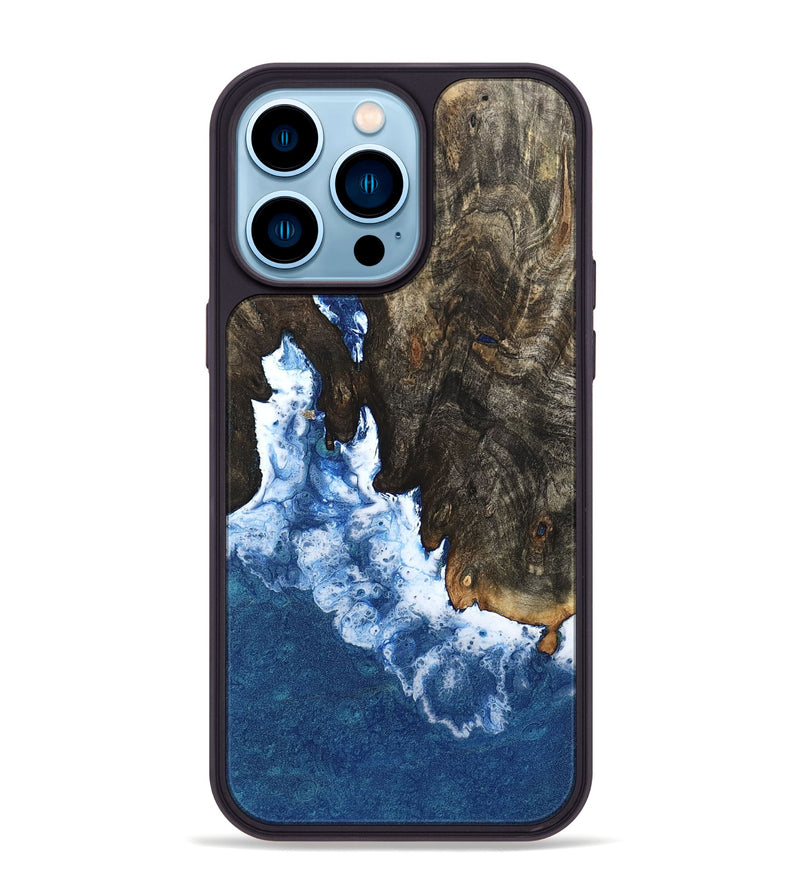 iPhone 14 Pro Max Wood Phone Case - Hali (Coastal, 802471)
