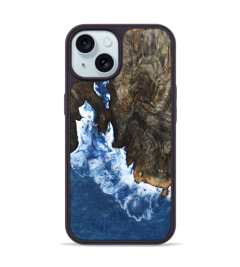 iPhone 15 Wood Phone Case - Hali (Coastal, 802471)