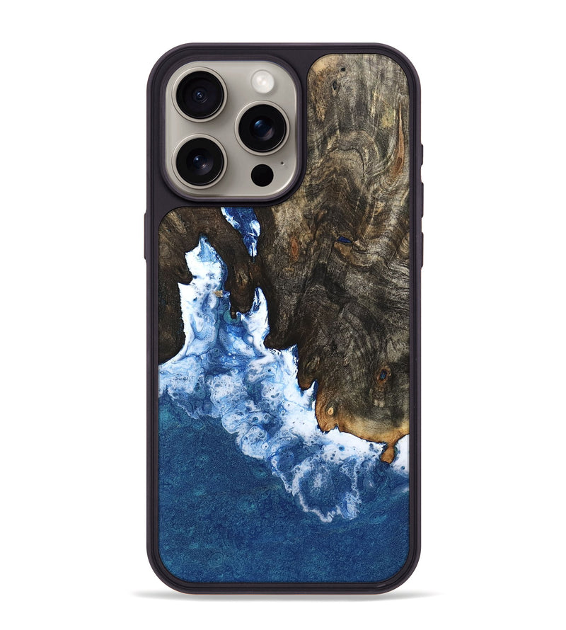 iPhone 15 Pro Max Wood Phone Case - Hali (Coastal, 802471)