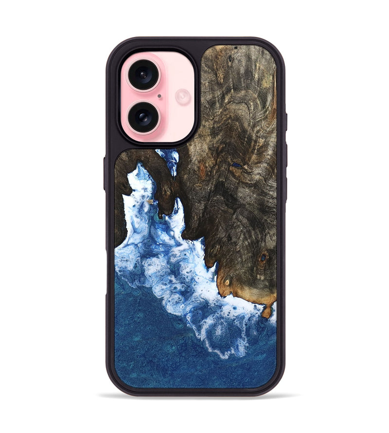iPhone 16 Wood Phone Case - Hali (Coastal, 802471)