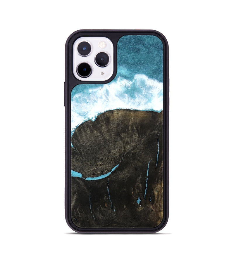 iPhone 11 Pro Wood Phone Case - Ocean (Coastal, 802474)