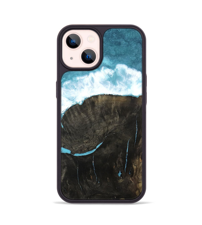 iPhone 14 Wood Phone Case - Ocean (Coastal, 802474)