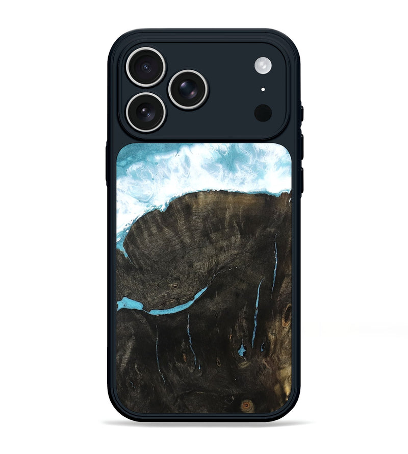 iPhone 17 Pro Max Wood Phone Case - Ocean (Coastal, 802474)