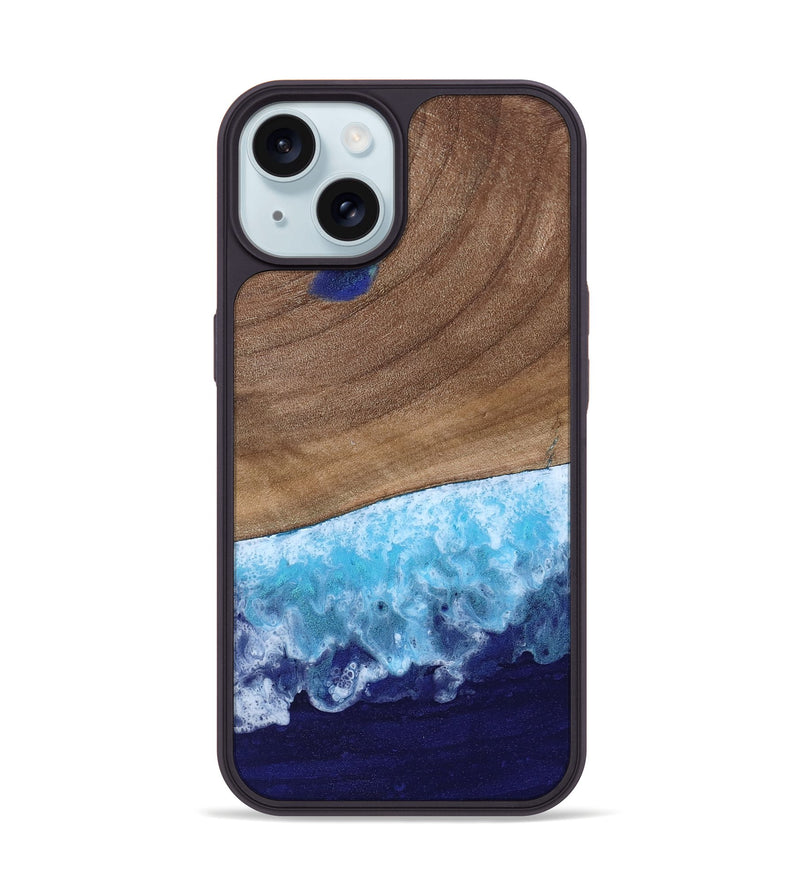 iPhone 15 Wood Phone Case - Melody (Coastal, 802479)