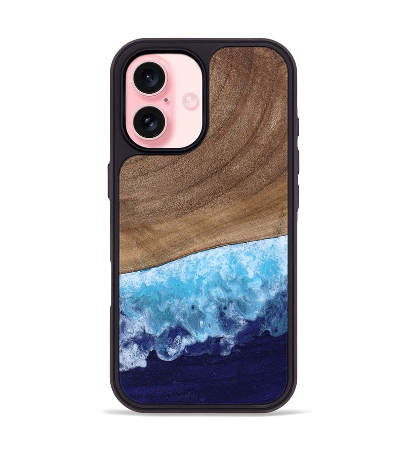 iPhone 16 Wood Phone Case - Melody (Coastal, 802479)