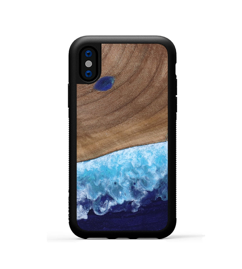 iPhone Xs Wood Phone Case - Melody (Coastal, 802479)
