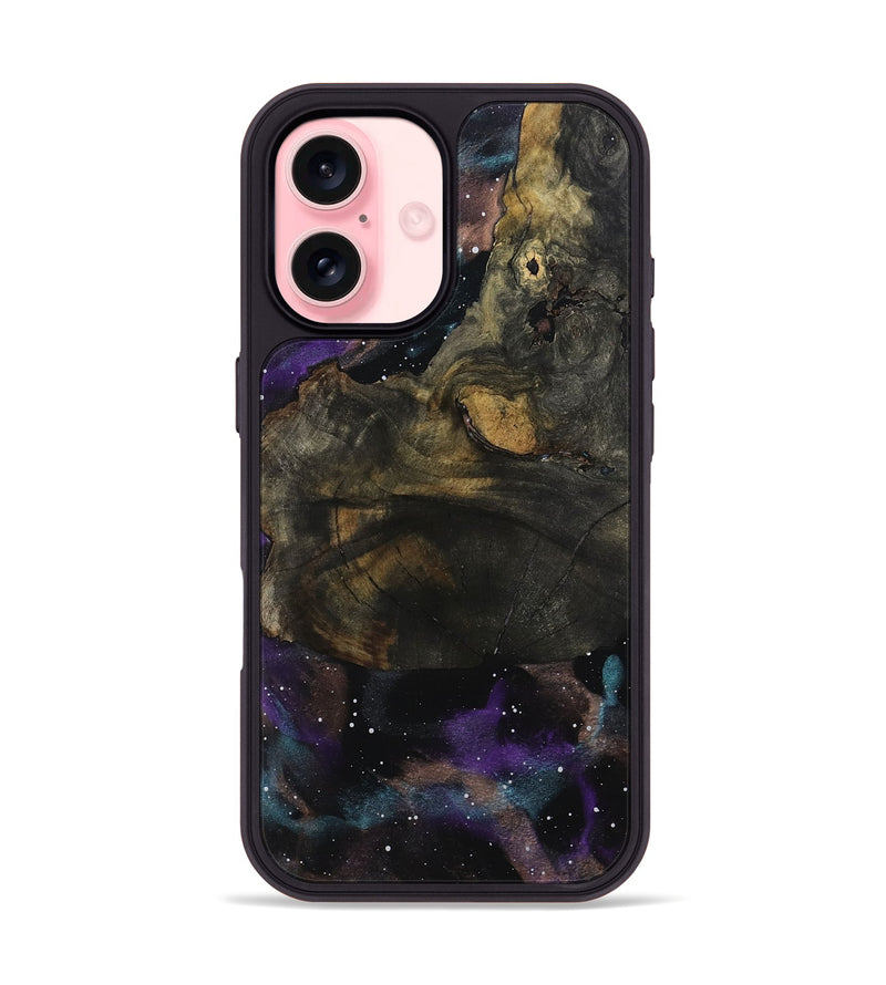 iPhone 16 Wood Phone Case - Melvin (Cosmos, 802480)
