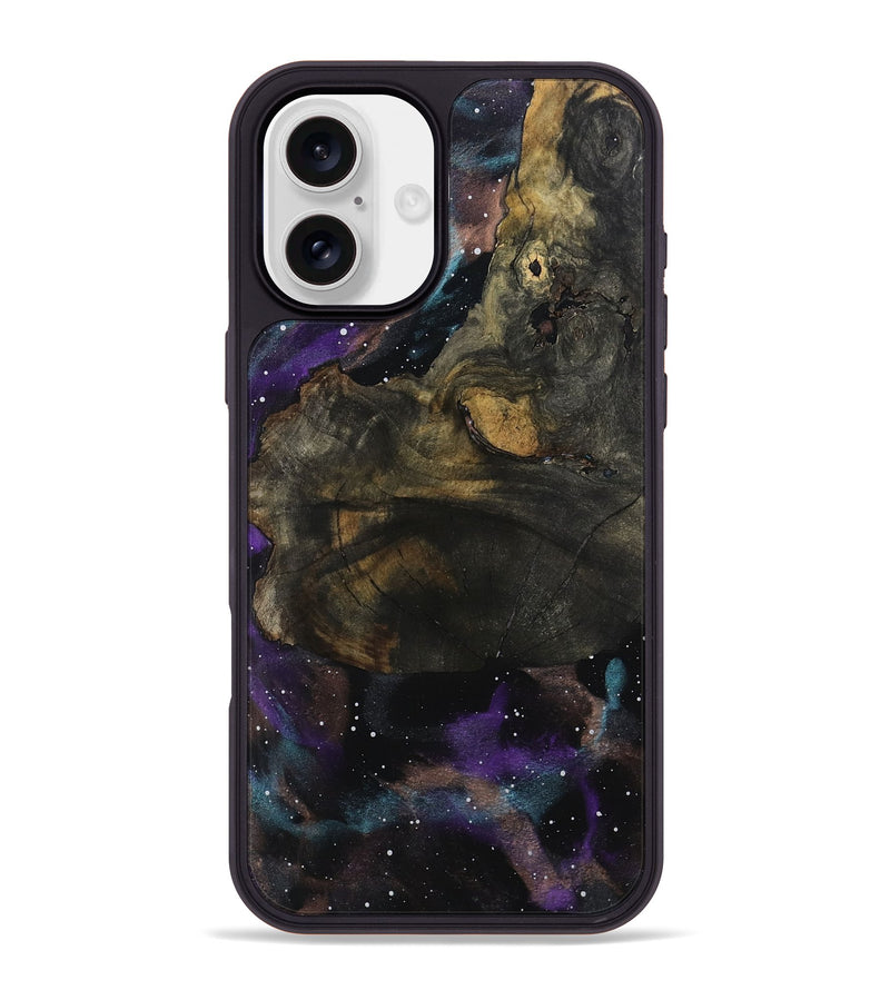 iPhone 16 Plus Wood Phone Case - Melvin (Cosmos, 802480)