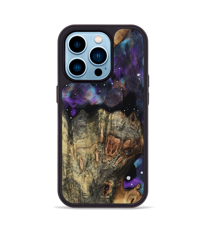 iPhone 14 Pro Wood Phone Case - Nestor (Cosmos, 802482)
