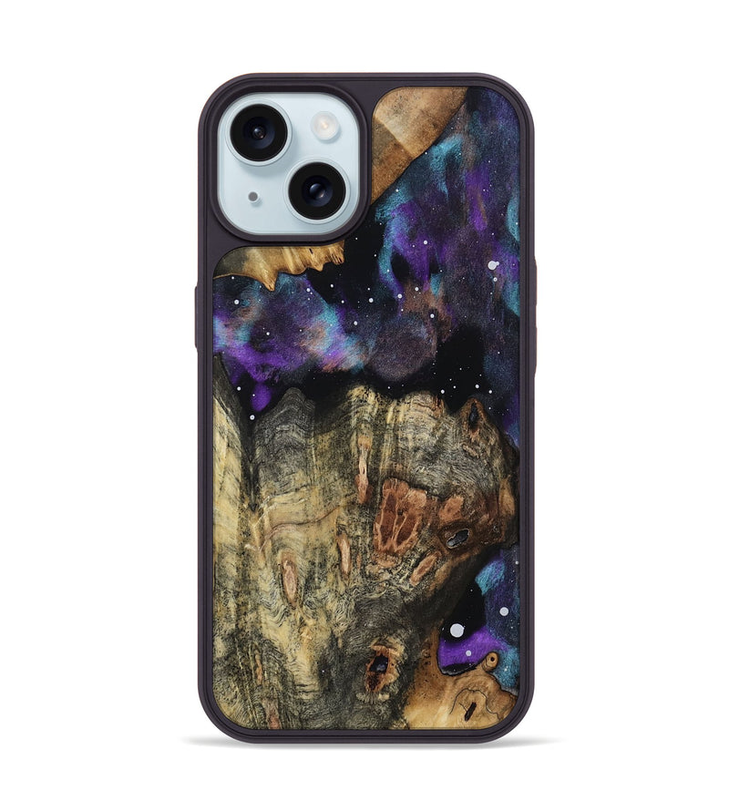 iPhone 15 Wood Phone Case - Nestor (Cosmos, 802482)