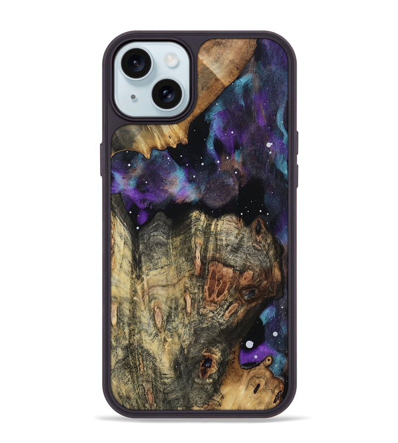 iPhone 15 Plus Wood Phone Case - Nestor (Cosmos, 802482)