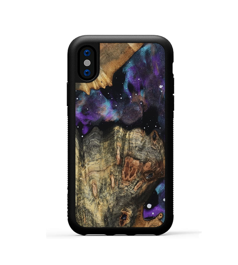 iPhone Xs Wood Phone Case - Nestor (Cosmos, 802482)