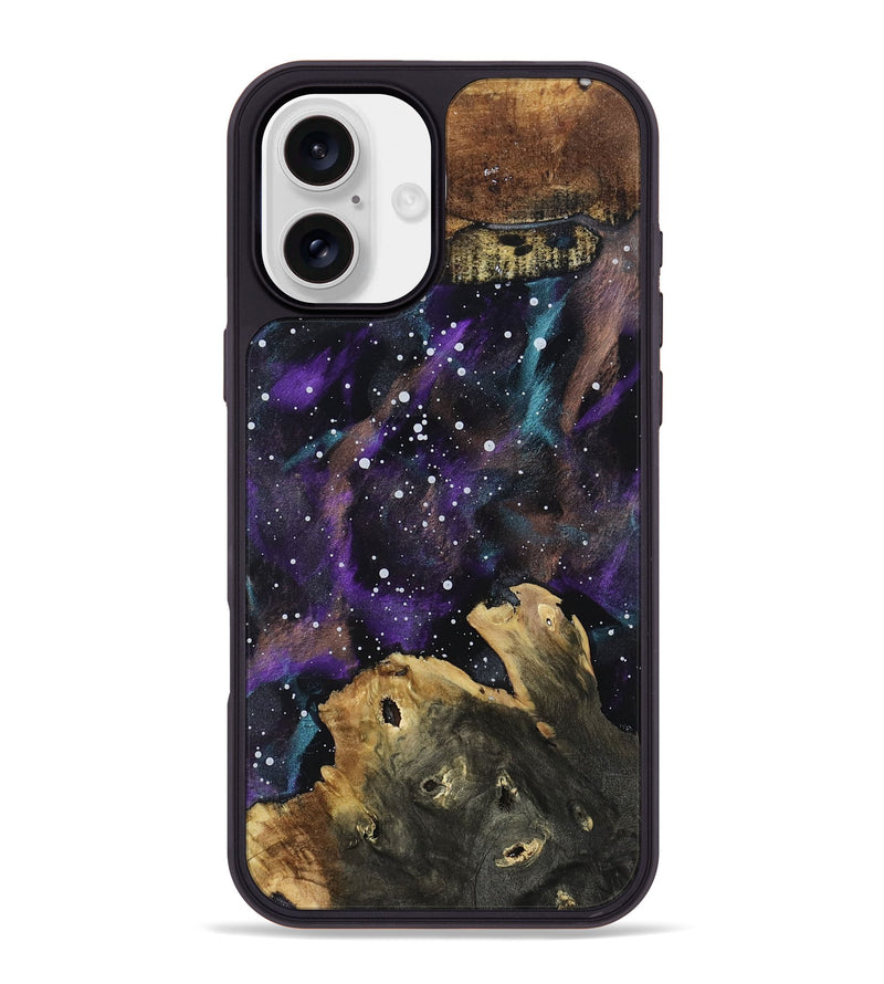 iPhone 16 Plus Wood Phone Case - Janie (Cosmos, 802483)