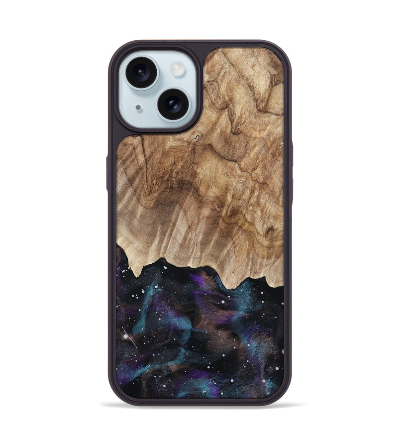 iPhone 15 Wood Phone Case - Edmond (Cosmos, 802485)