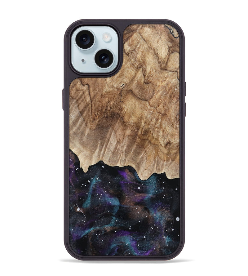 iPhone 15 Plus Wood Phone Case - Edmond (Cosmos, 802485)