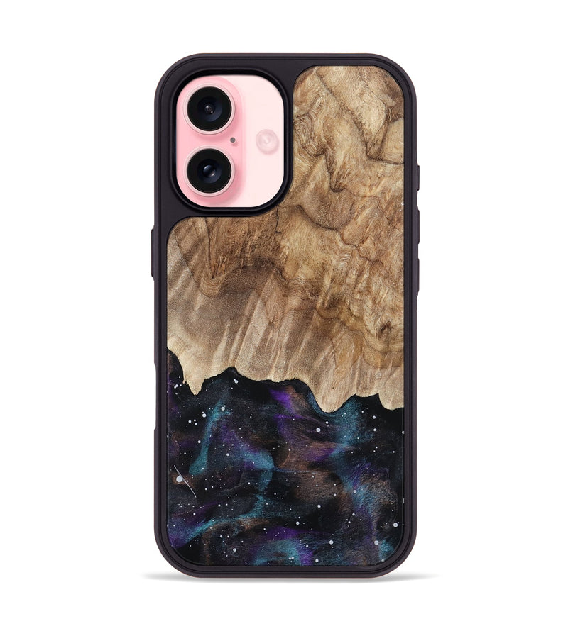 iPhone 16 Wood Phone Case - Edmond (Cosmos, 802485)
