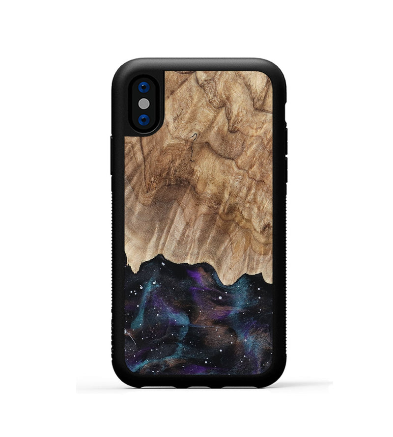 iPhone Xs Wood Phone Case - Edmond (Cosmos, 802485)