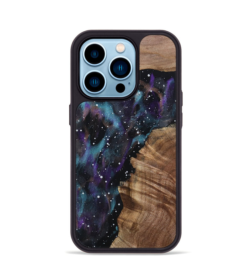 iPhone 14 Pro Wood Phone Case - Erich (Cosmos, 802487)