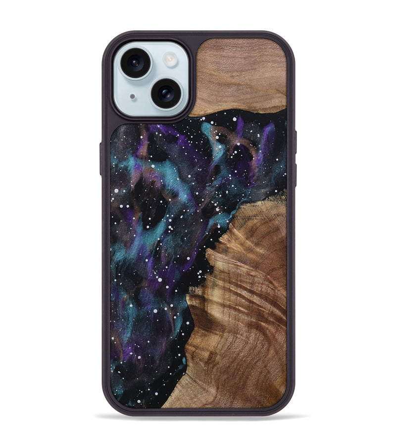 iPhone 15 Plus Wood Phone Case - Erich (Cosmos, 802487)