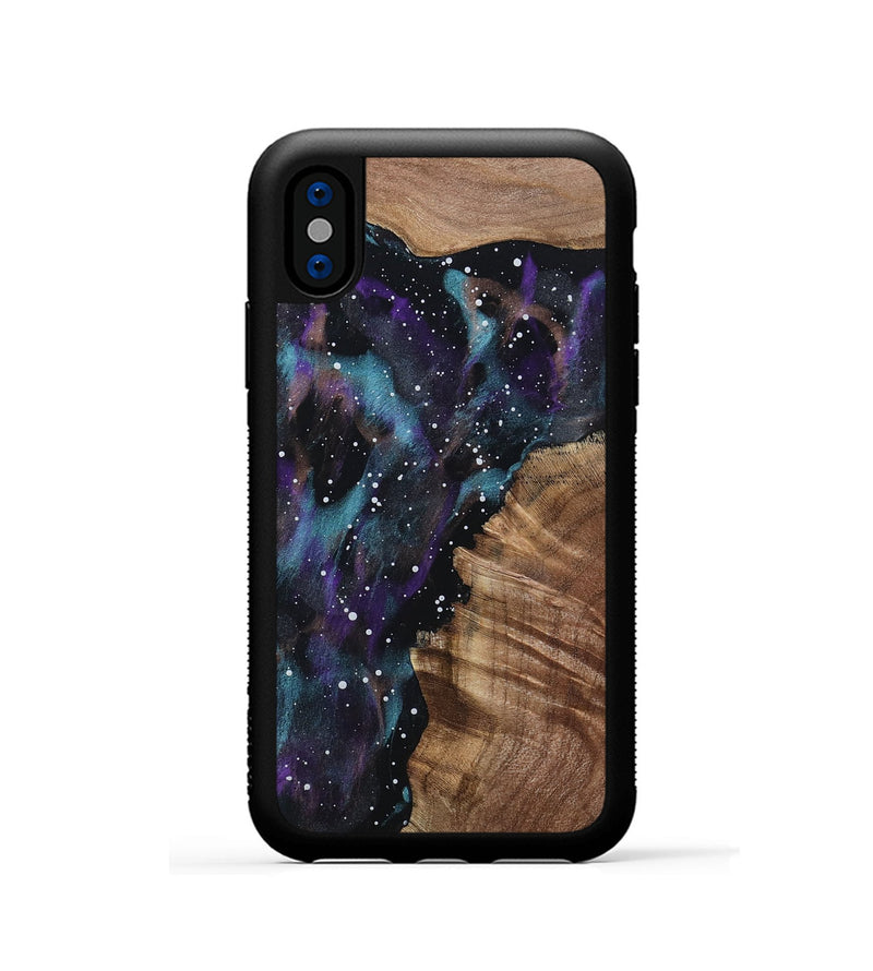 iPhone Xs Wood Phone Case - Erich (Cosmos, 802487)