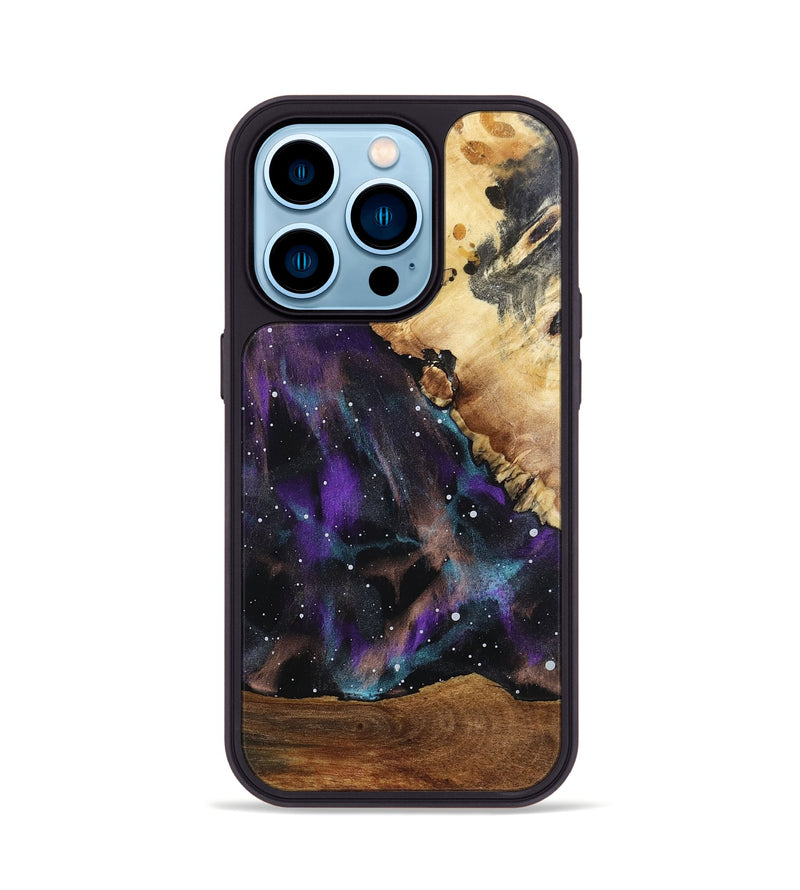 iPhone 14 Pro Wood Phone Case - William (Cosmos, 802489)