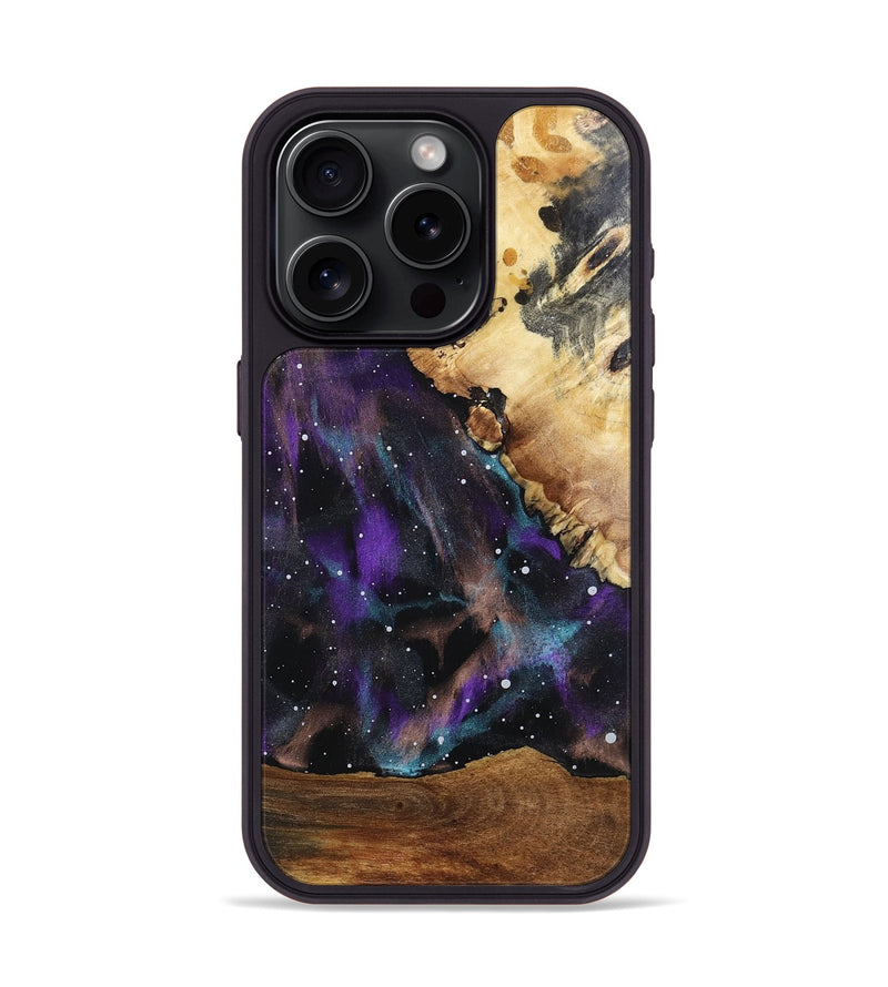 iPhone 15 Pro Wood Phone Case - William (Cosmos, 802489)