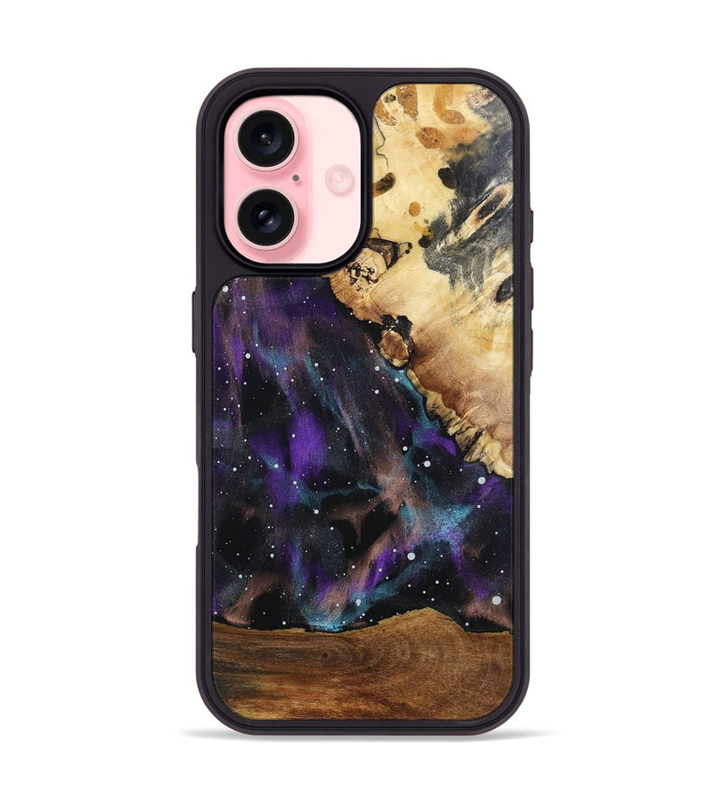 iPhone 16 Wood Phone Case - William (Cosmos, 802489)