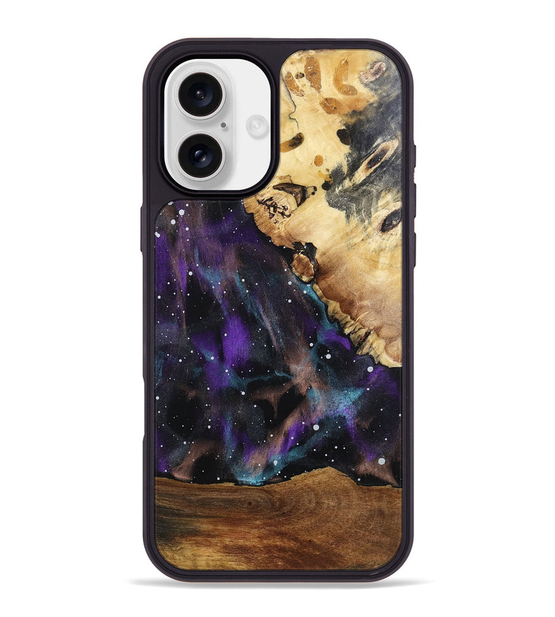 iPhone 16 Plus Wood Phone Case - William (Cosmos, 802489)