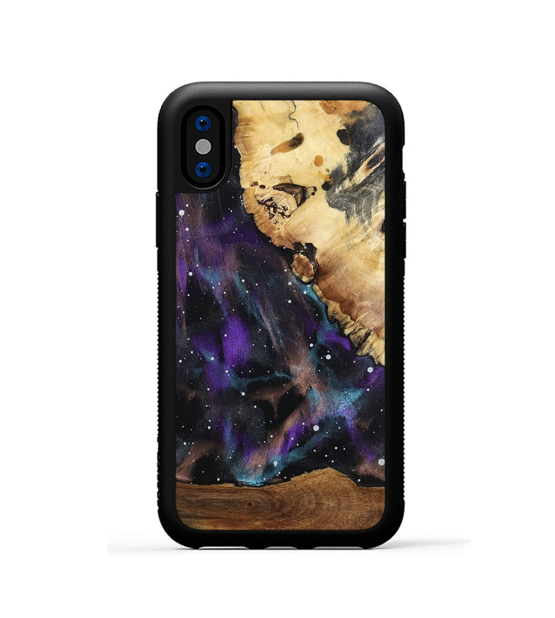 iPhone Xs Wood Phone Case - William (Cosmos, 802489)