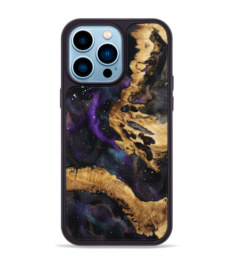 iPhone 14 Pro Max Wood Phone Case - Amira (Cosmos, 802490)
