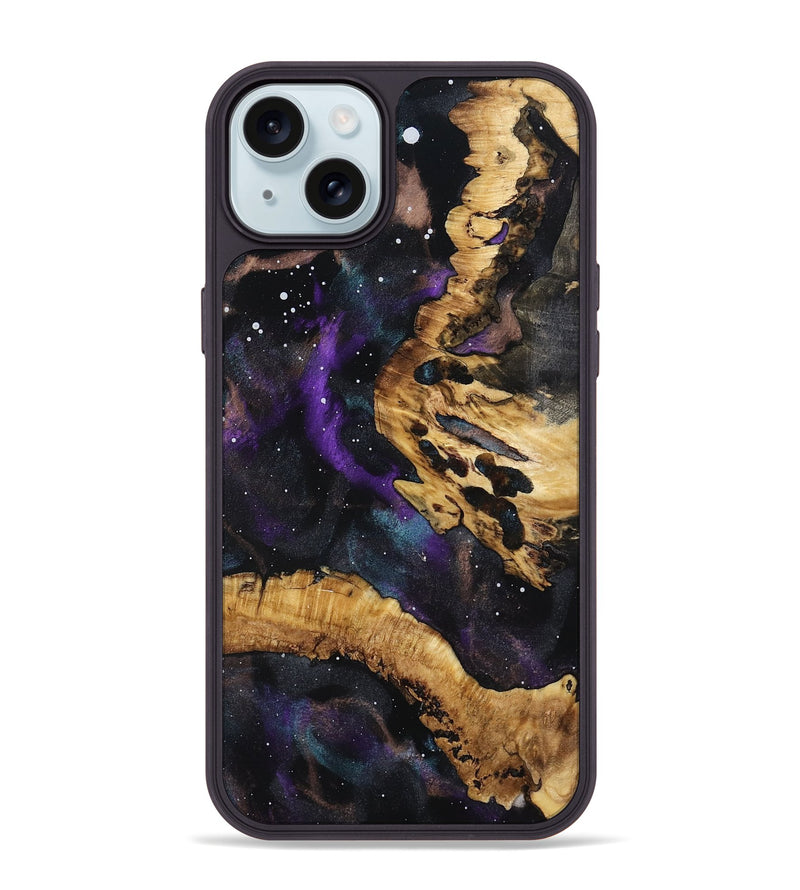 iPhone 15 Plus Wood Phone Case - Amira (Cosmos, 802490)