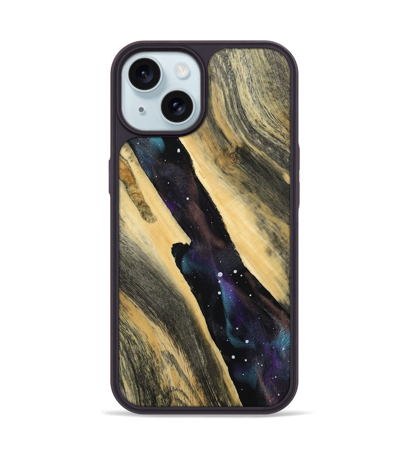 iPhone 15 Wood Phone Case - Dawna (Cosmos, 802491)