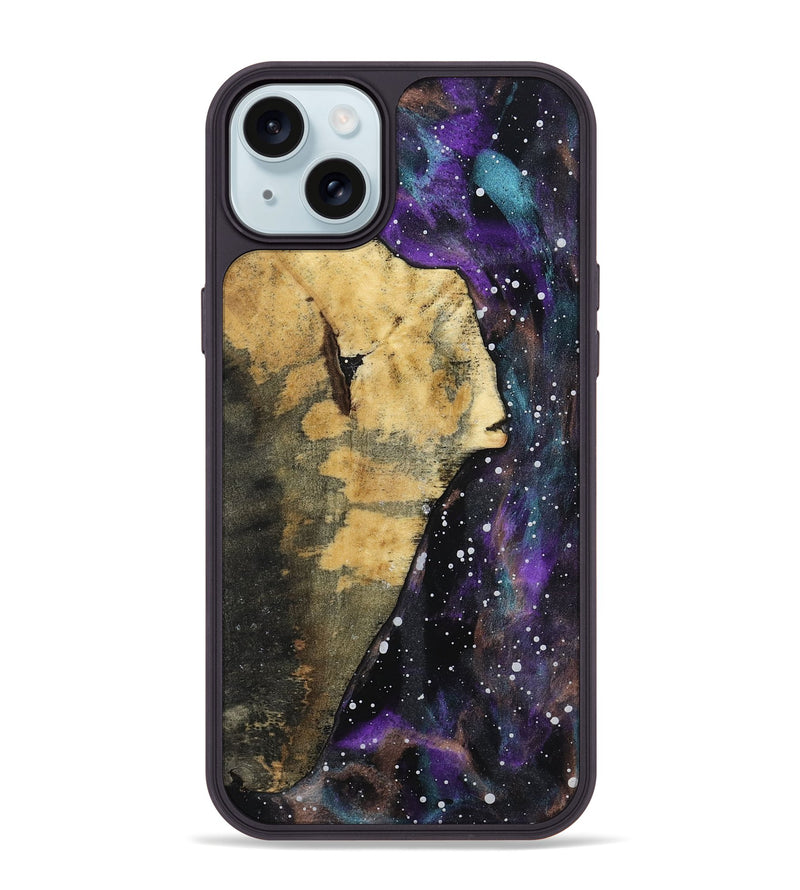 iPhone 15 Plus Wood Phone Case - Callen (Cosmos, 802492)
