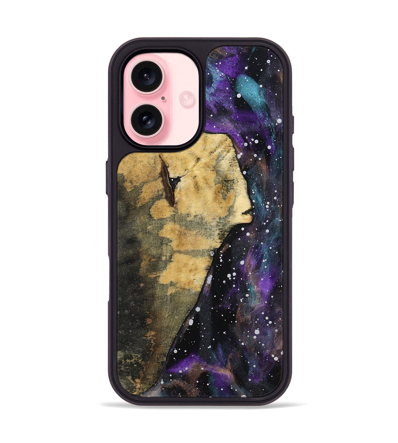 iPhone 16 Wood Phone Case - Callen (Cosmos, 802492)
