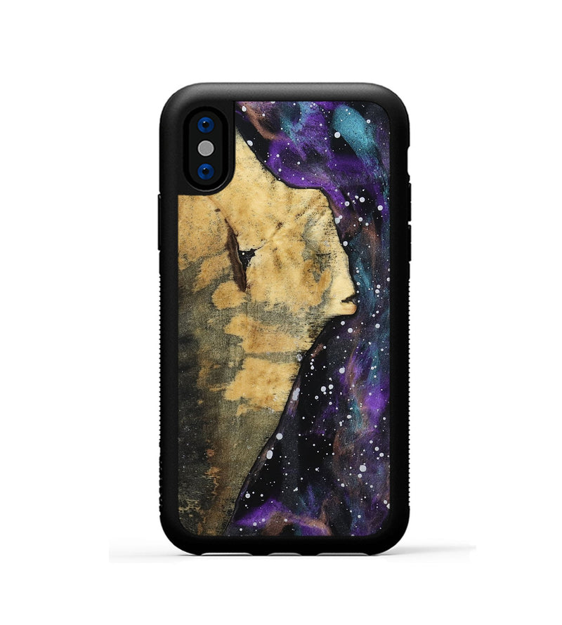 iPhone Xs Wood Phone Case - Callen (Cosmos, 802492)