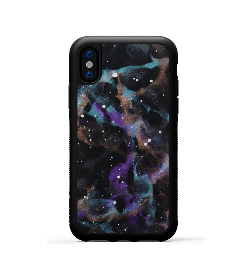 iPhone Xs ResinArt Phone Case - Macey (Cosmos, 802493)